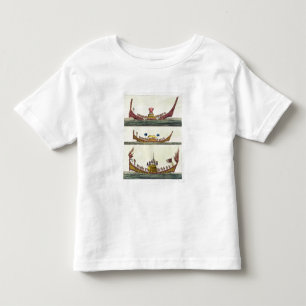Cochin Chinese ships, illustration from 'Le Costum Toddler T-shirt