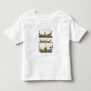 Cochin Chinese ships, illustration from 'Le Costum Toddler T-shirt