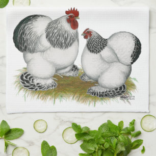Cochin Columbian Bantams Kitchen Towel