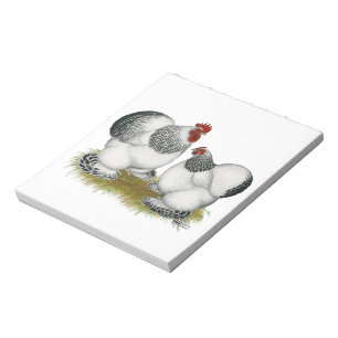Cochin Columbian Bantams Notepad