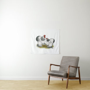 Cochin Columbian Bantams Tapestry