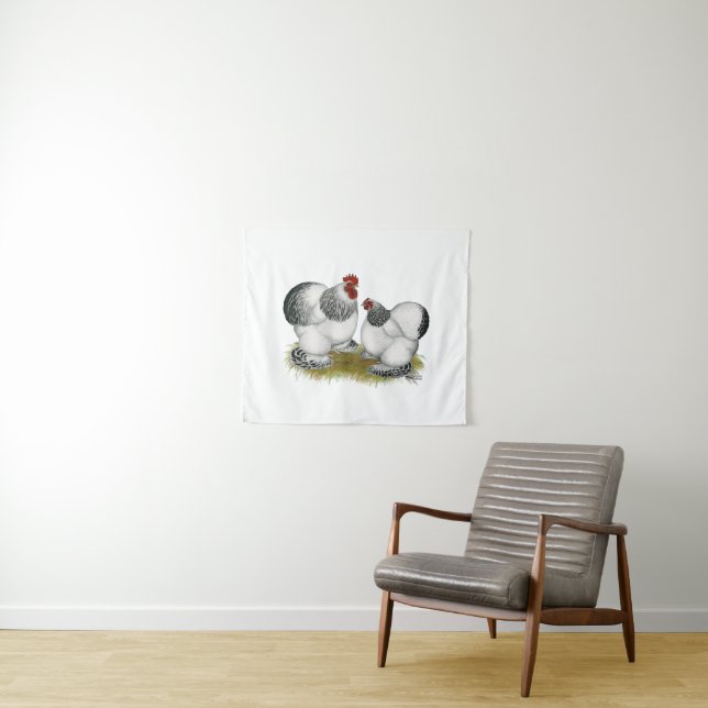 Cochin Columbian Bantams Tapestry (In Situ (Horizontal))
