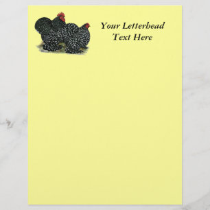 Cochin Mottled Chickens