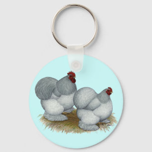 Cochin:  Self Blue Keychain