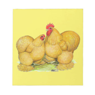 Cochins Buff Pair Notepad