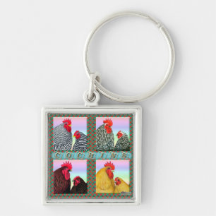 Cochins Four Colours Keychain