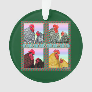 Cochins Four Colours Ornament
