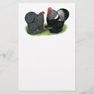 Cochins: Silver-penciled Stationery