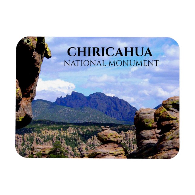 Cochise's Head, Pinnacles, Chiricahua NM, Arizona Magnet (Horizontal)