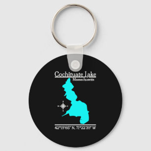 Cochituate lake - massachusetts performance keychain