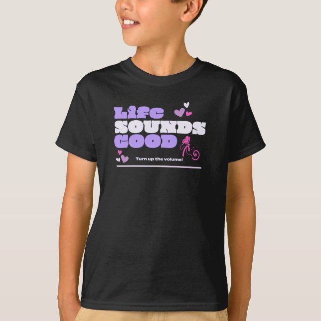 Cochlear | Life Sounds Good  T-Shirt (Front)