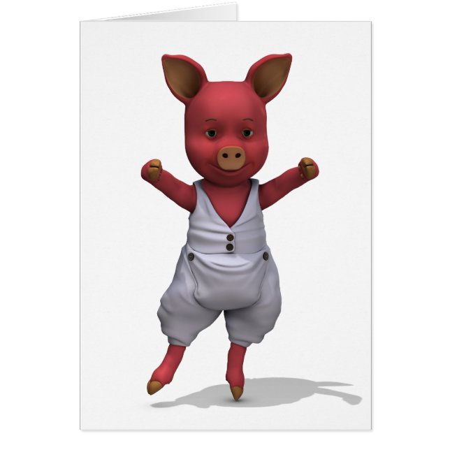 Cochon De Ballet En Pointe (Devant)