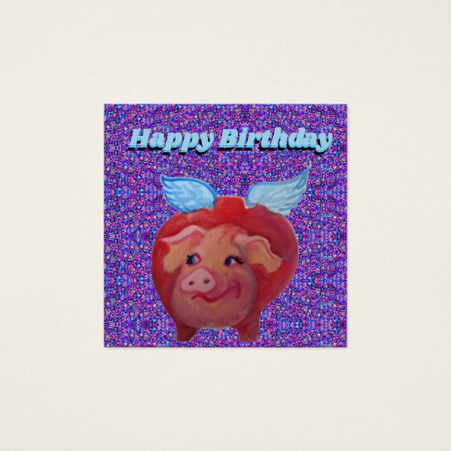 Cochon gras volant (Devant)