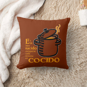 Cocido Throw Pillow