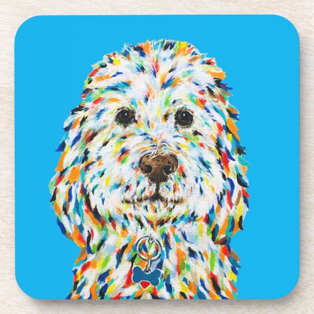COCKADOODLE DOG COASTER (Front)