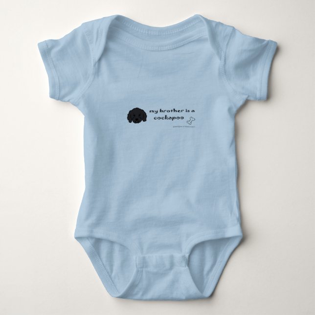 cockapoo baby bodysuit (Front)