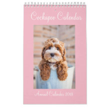 Cockapoo Calendar 2018