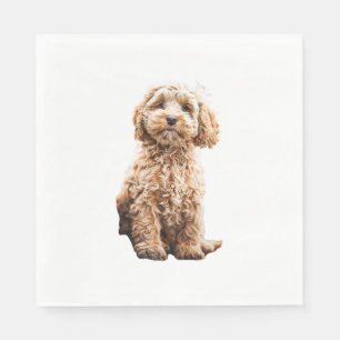 Cockapoo Cavoodle Labradoodle Cute Puppy Dog- Pood Napkin