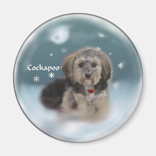 Cockapoo Christmas Gifts Magnet