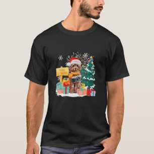 Cockapoo Christmas Gifts Tree Xmas Dogs Lover T-Shirt