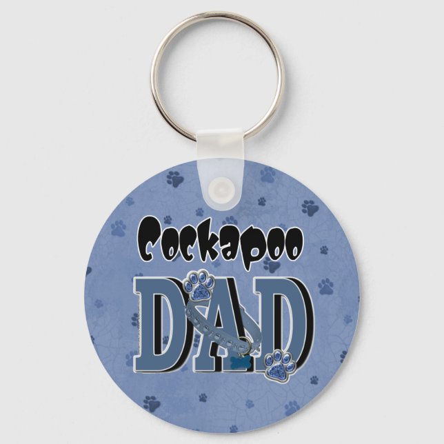 Cockapoo DAD Keychain (Front)