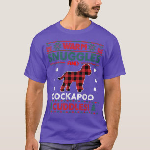 Cockapoo Dog Christmas Pajama Dog Pet Ugly Christm T-Shirt