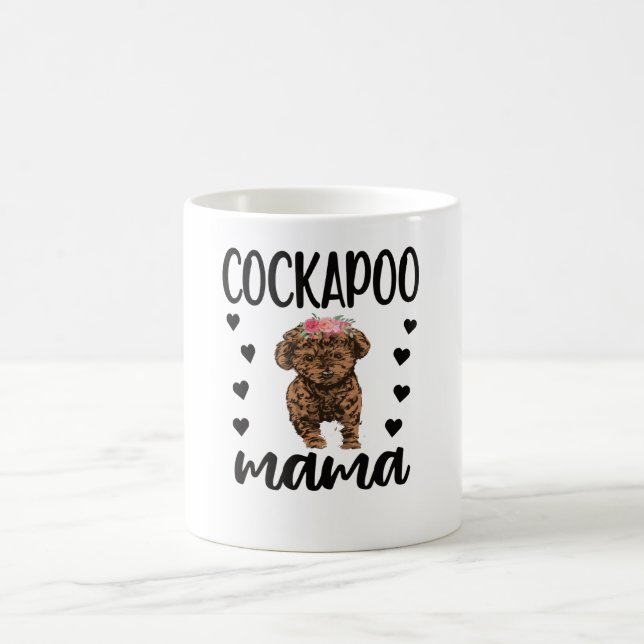 Cockapoo Dog Mama Cockapoo Dog Lover Cockapoo Mom Coffee Mug (Center)