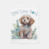 Cockapoo Dog Mom Floral