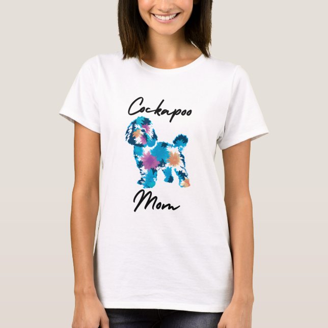 cockapoo dog T-Shirt (Front)