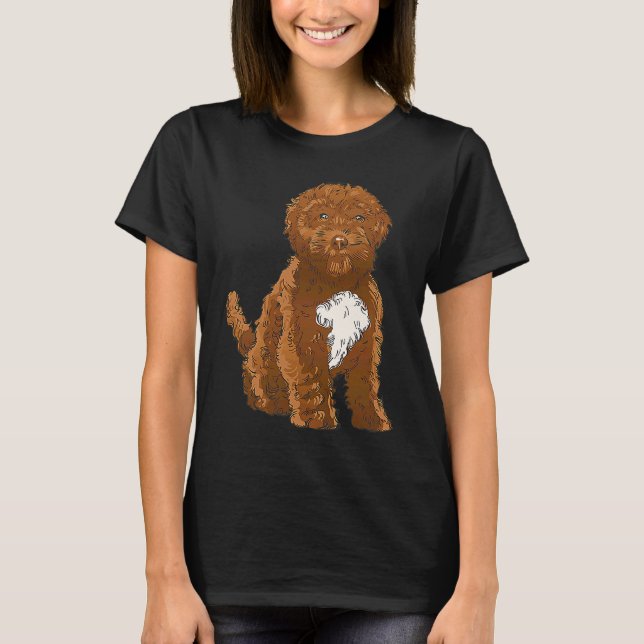 Cockapoo Dog T-Shirt (Front)