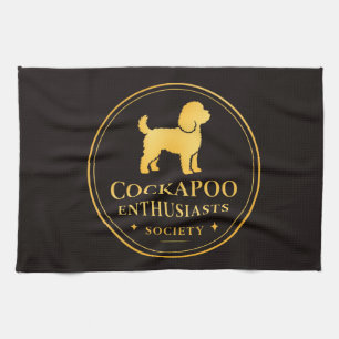 Cockapoo Enthusiast Society Kitchen Towel