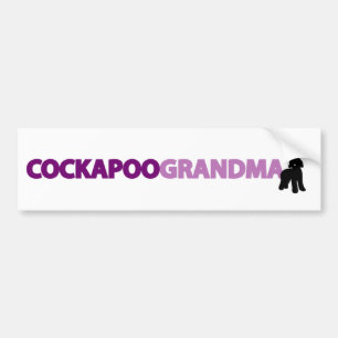 Cockapoo Grandma Bumper Sticker