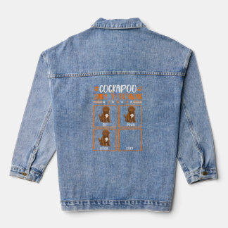Cockapoo Guide to training  Denim Jacket