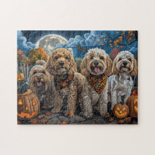 Cockapoo Halloween Spooky Jigsaw Puzzle