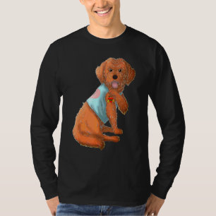 Cockapoo I Love Mom Tattoo Dog   Mother's Day T-Shirt