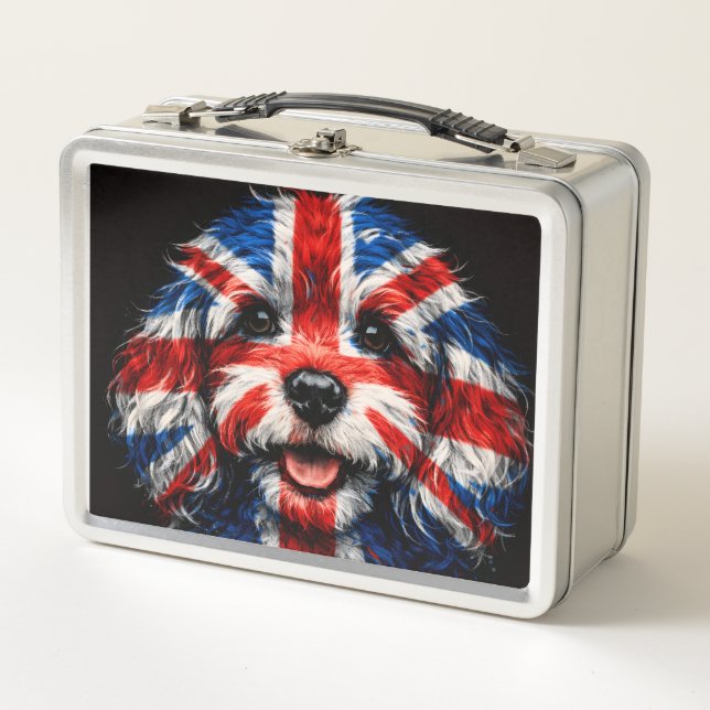 Cockapoo Lunchbox UK Cadeau pour Chien (Devant)