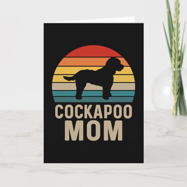 Cockapoo Mom Card (Front)