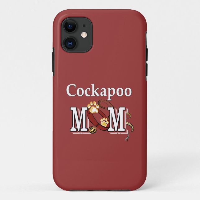 Cockapoo Mom Gifts Case-Mate iPhone Case (Back)
