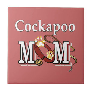 Cockapoo Mom Gifts Tile