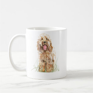 Cockapoo Mug, Dog Lover Gift, Cockapoo Art Mug