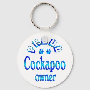Cockapoo Owner Keychain