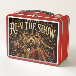 Cockapoo Run The Show Lunchbox – Funny Dog Gift