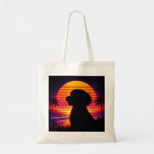 Cockapoo Tote Bag - Retro Cockapoo Dog Lover Gift