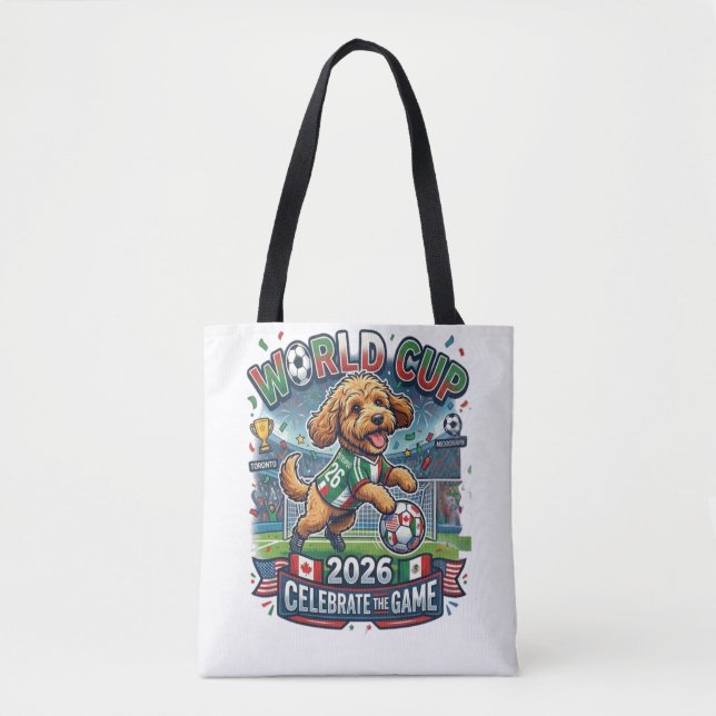Cockapoo World Cup 2026 Tote Bag (Front)