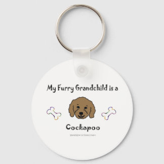 CockapooBrown Keychain