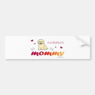 CockapooCrmMommy Bumper Sticker