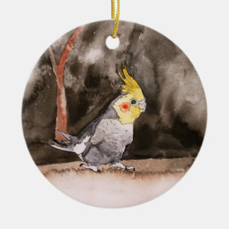 cockatiel bird ornament