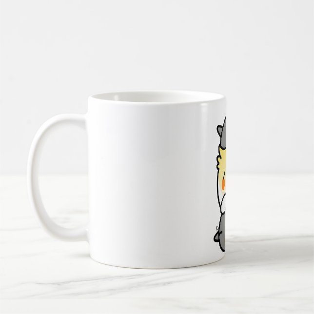Cockatiel Dango Coffee Mug (Left)