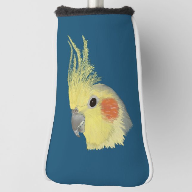 Cockatiel Golf Head Cover (Rotate 90)
