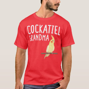 Cockatiel Grandma Bird Whisperer Cockatoo gift T-Shirt